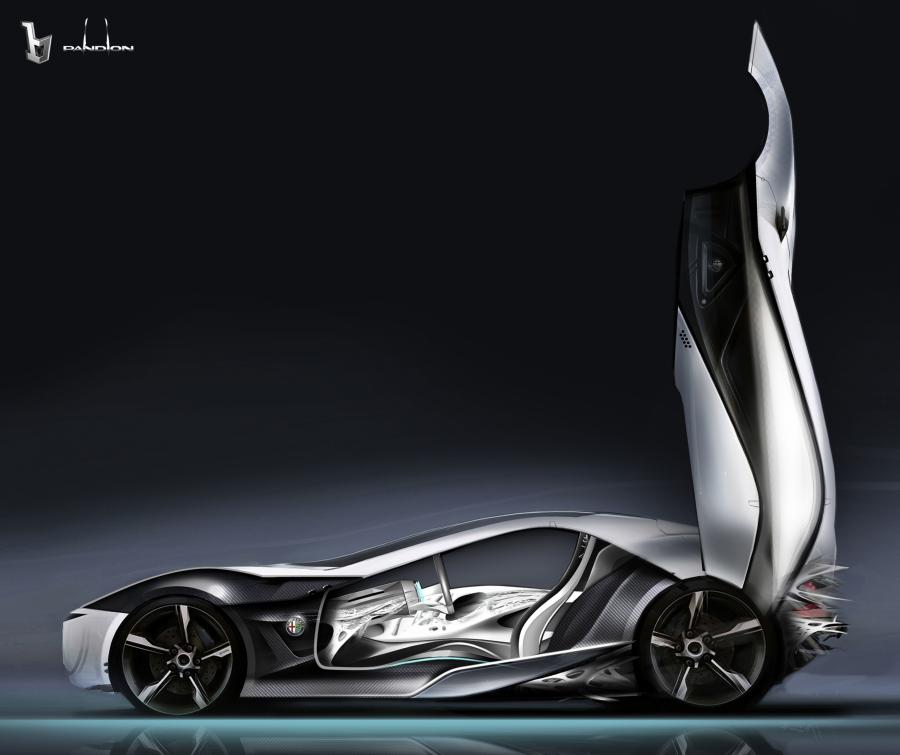  Bertone Pandion Concept 2010 года  (фото 13 из 20)